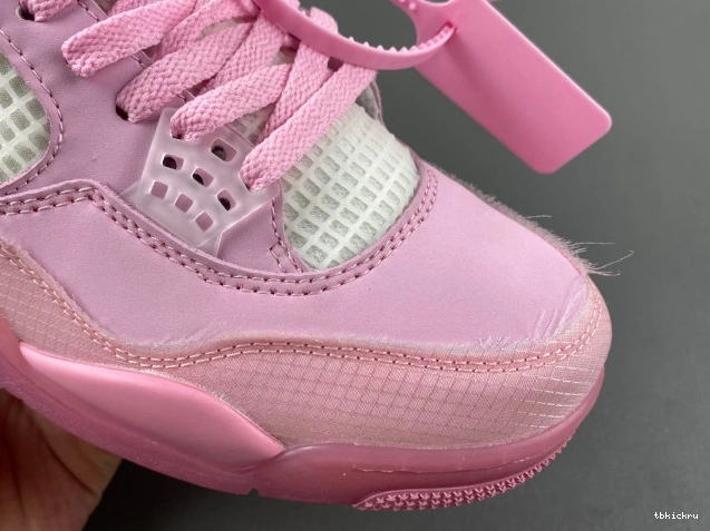 Cheap TBkick 4 X PINK OFF-WHITE JORDAN 0707